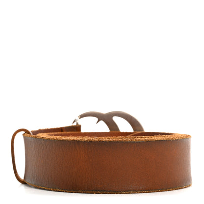 Gucci Faded Calfskin Double G 40mm Belt 95 38 Cuir 2 of 7