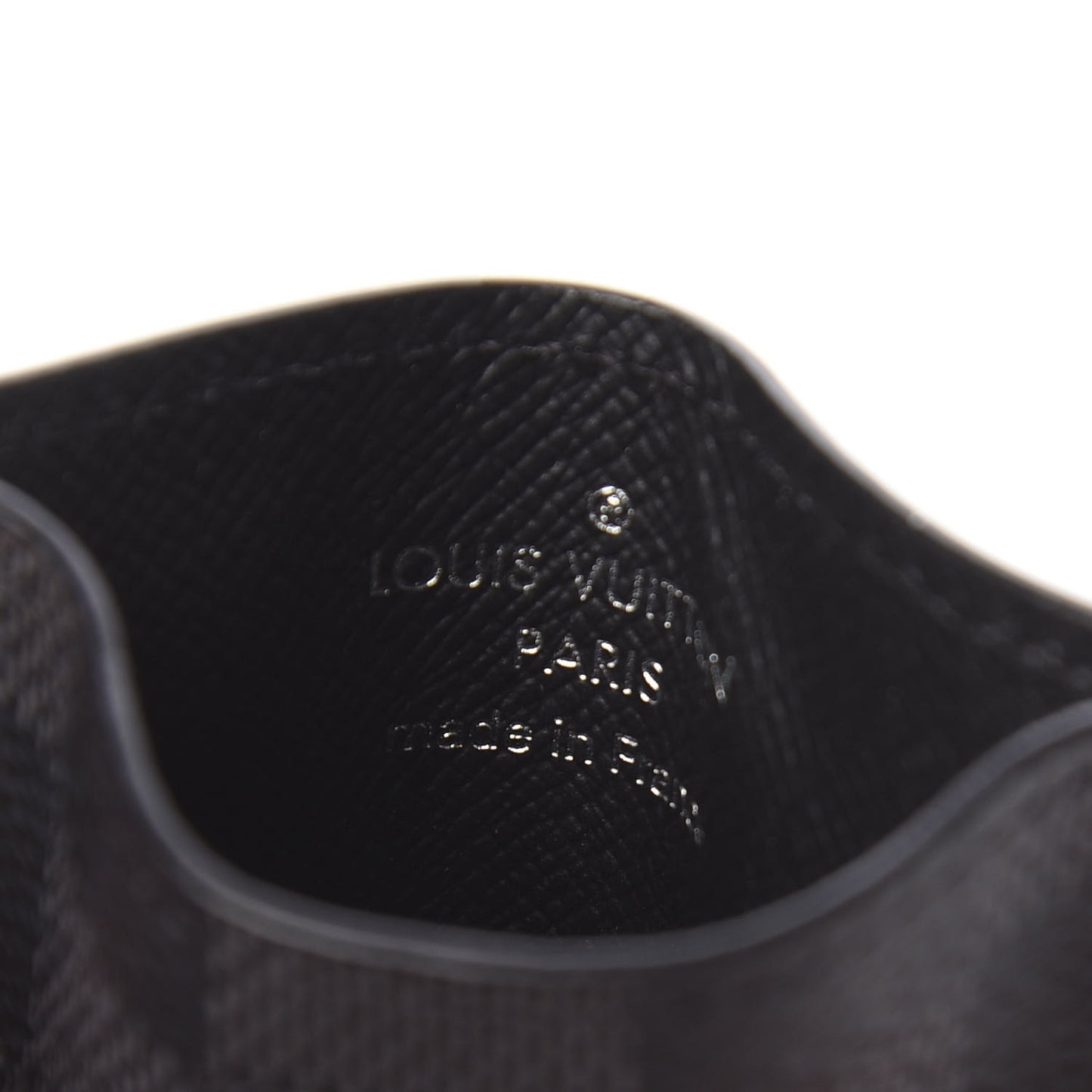 Damier Graphite Pince Card Holder Bill Clip