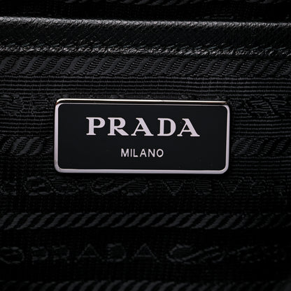 Prada Tessuto Nylon Saffiano Medium Backpack Black 7 of 10