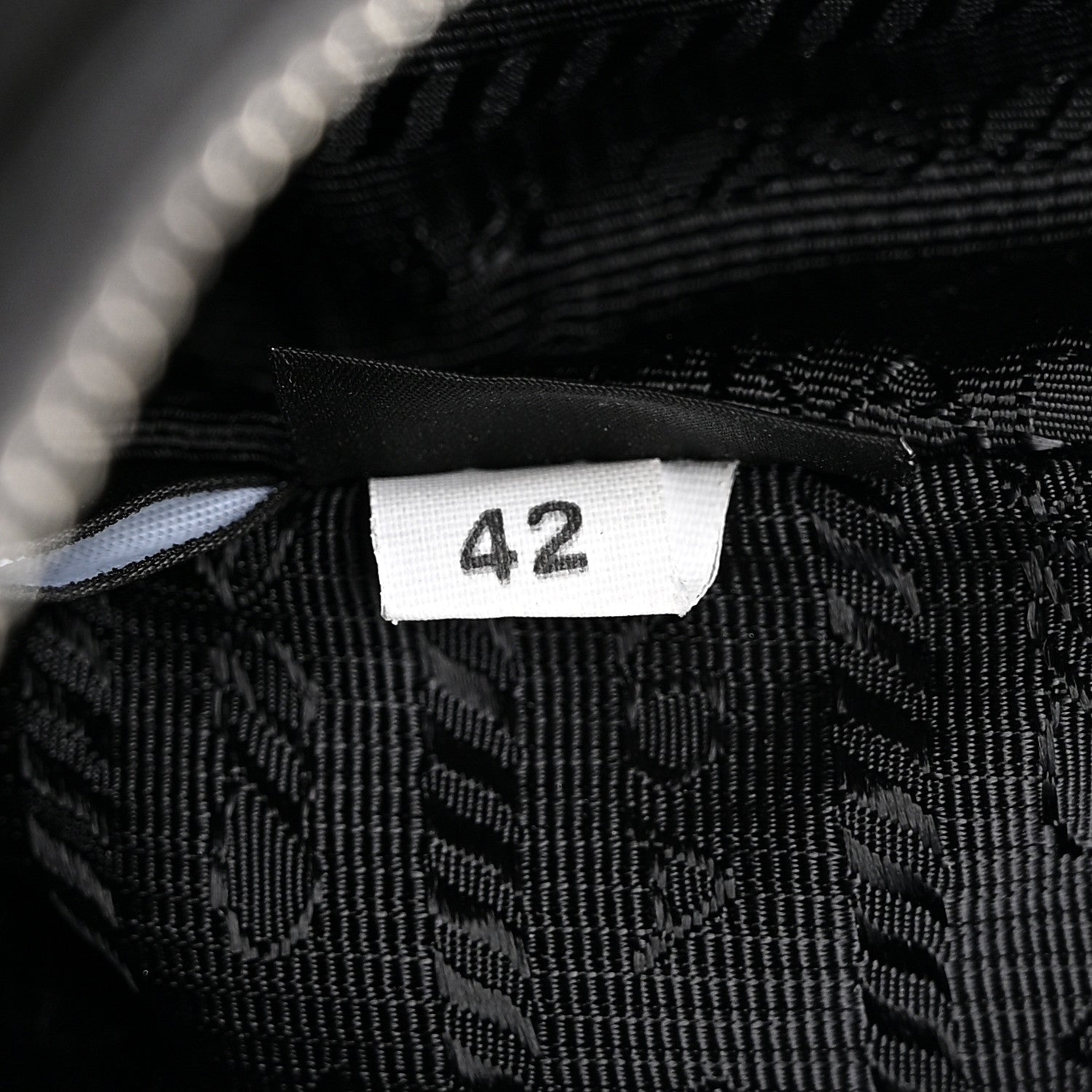 Prada Tessuto Nylon Saffiano Mini Re-Edition 2005 Bag Black 8 of 11