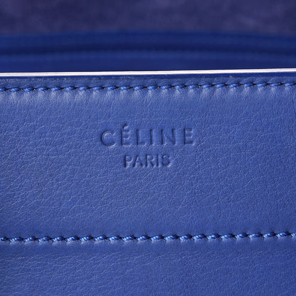Celine Supple Calfskin Medium Phantom Luggage Indigo 6 of 17