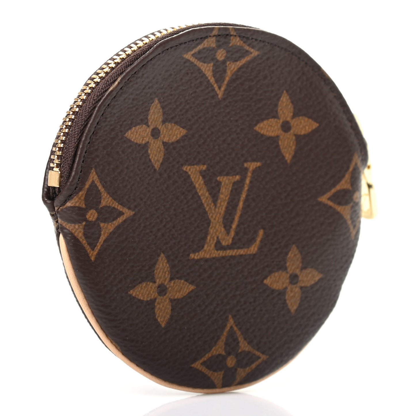 Monogram Round Coin Purse