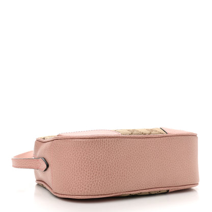 Gucci Monogram Mini Bree Messenger Bag Beige Soft Pink 4 of 15