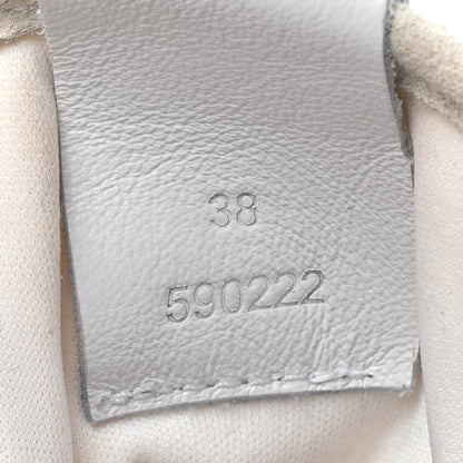 Loewe Nylon Suede Flow Runner High Top Sneakers 38 White 9 of 15