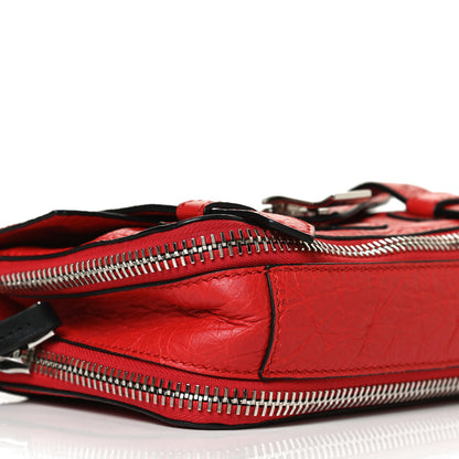 Proenza Schouler Crinkled Calfskin PS1 Mini Zip Crossbody Red 8 of 9
