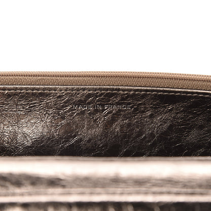 Chanel Metallic Aged Calfskin Quilted Reissue Wallet On Chain WOC Bronze 9 of 12