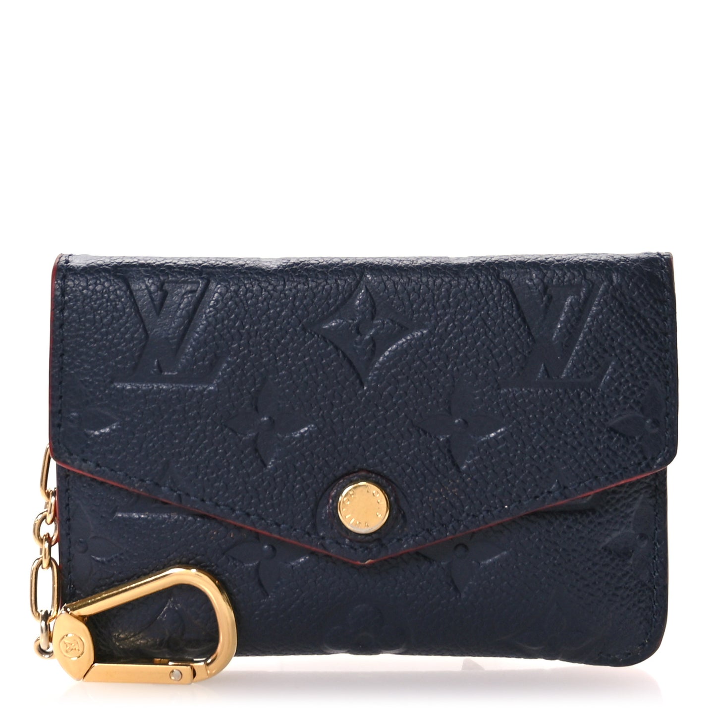 Empreinte Key Pouch Marine Rouge
