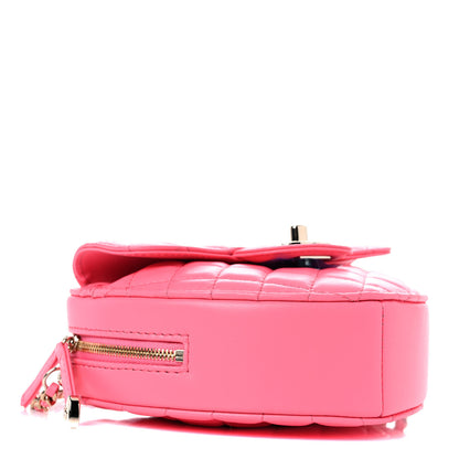 Chanel Lambskin Quilted CC In Love Heart Bag Pink 4 of 10