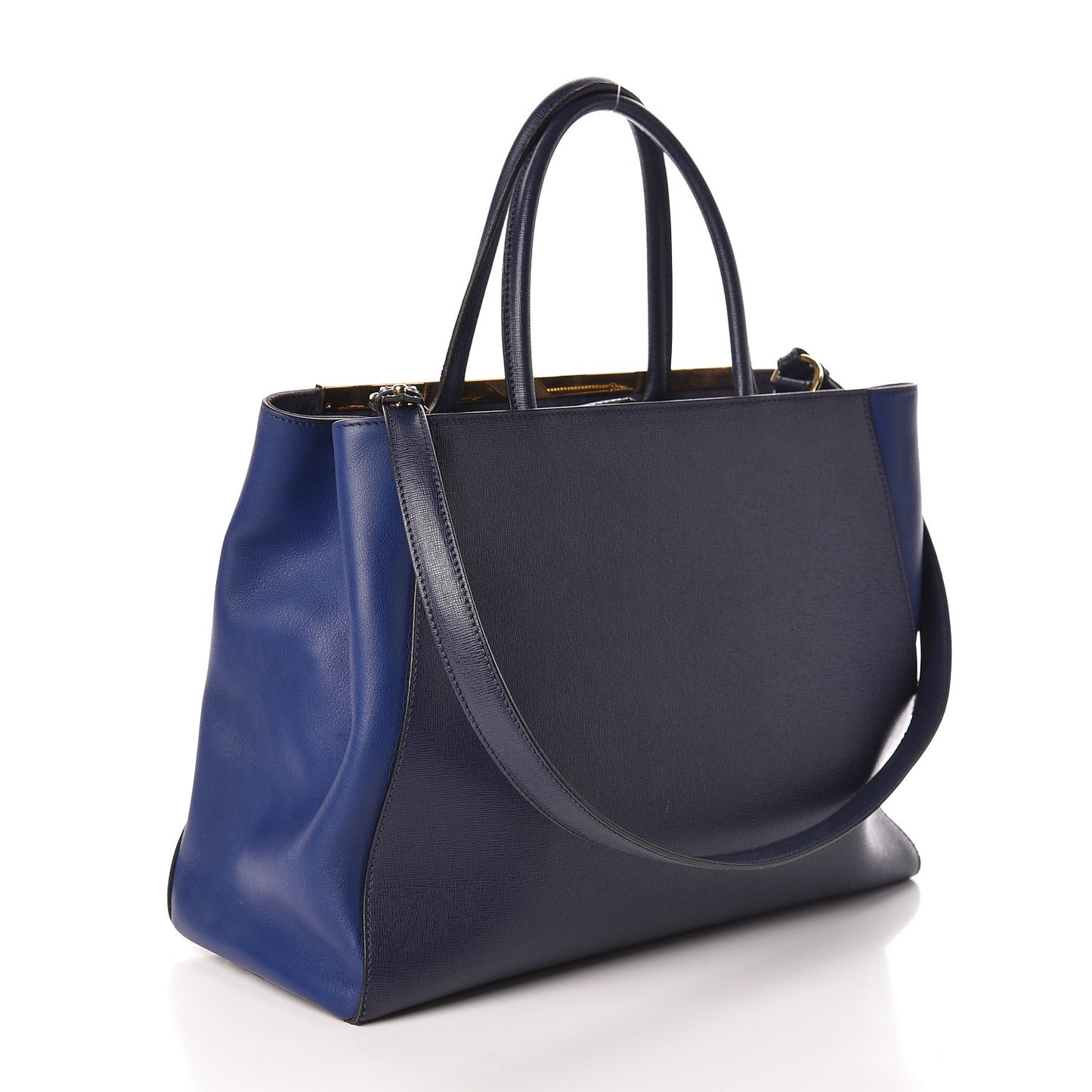Vitello Elite Regular 2Jours Tote Blue