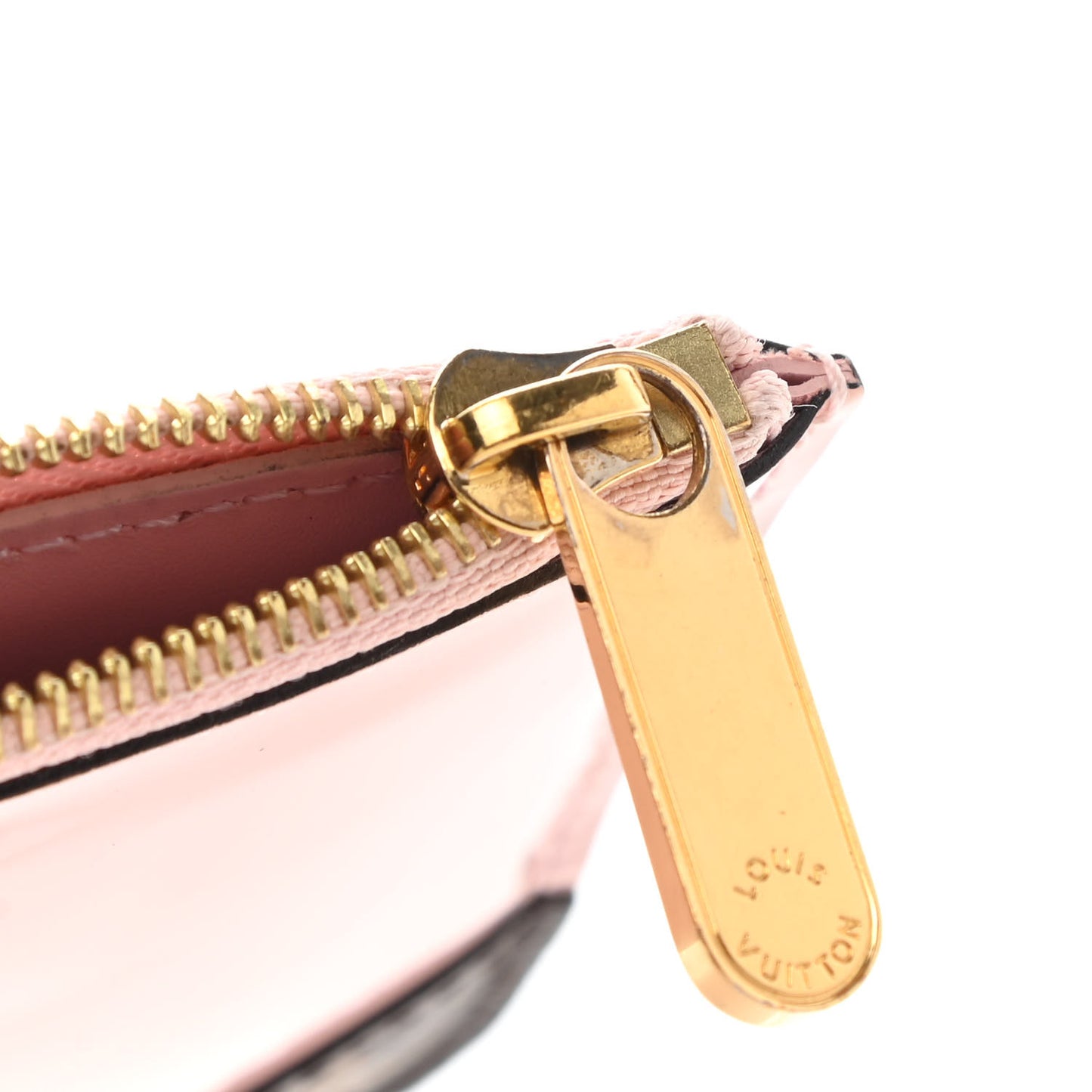 Patent Miroir Venice Key Pouch Rose Ballerine