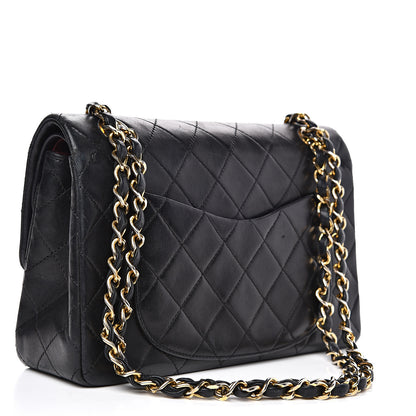 Chanel Lambskin Quilted Small Double Flap Black 3 of 20