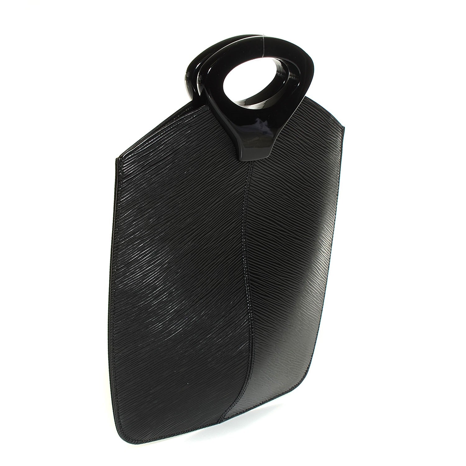 Louis Vuitton Epi Demi Lune Tote Black 3 of 7