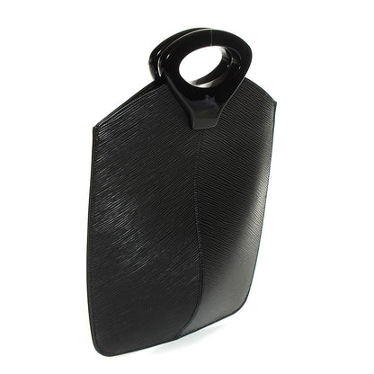 Louis Vuitton Epi Demi Lune Tote Black 3 of 7