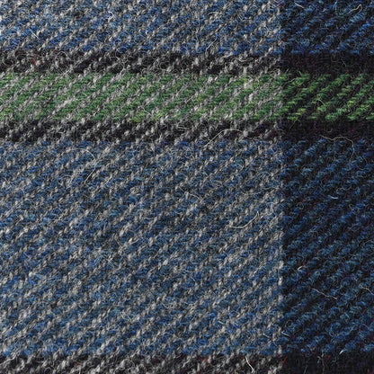 Hermes Evercolor Wool Tweed Tartan Galop d'Hermes Fourre Tout 50 Rouge H Bleu De Malte 6 of 8
