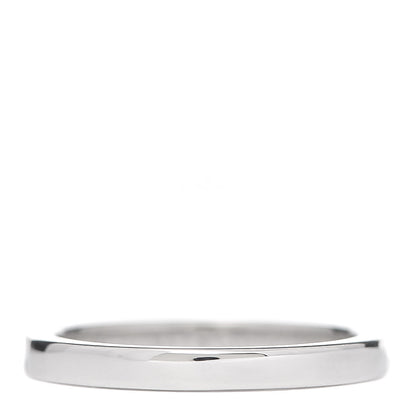 Tiffany Platinum Diamond Lucida Half Circle Wedding Band Ring 47 4 3 of 5