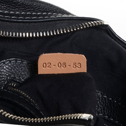 Chloe Leather Paddington Double Zipped Bowler Black 7 of 7