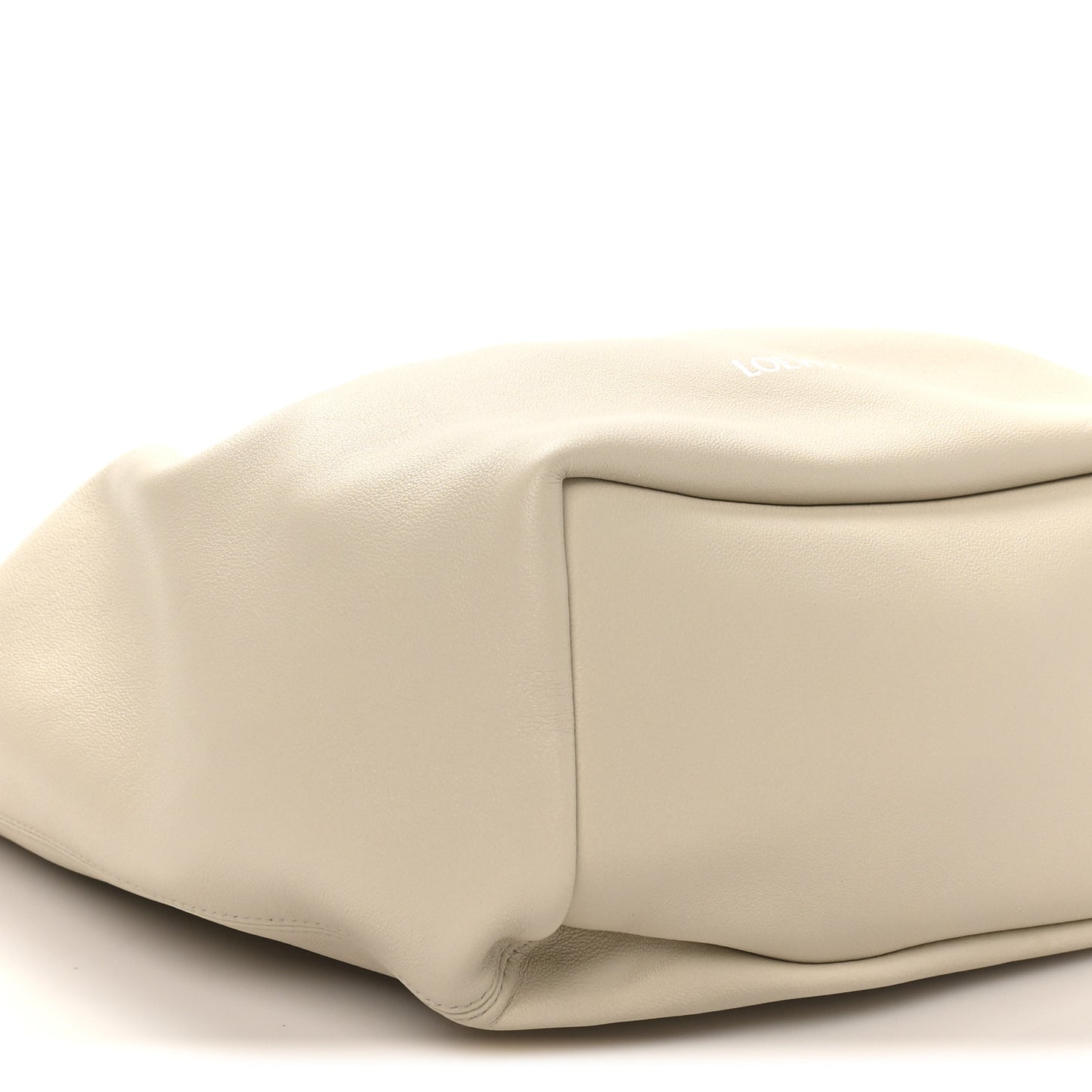 Buttery Nappa Lambskin Small Squeeze Bag Sea Salt