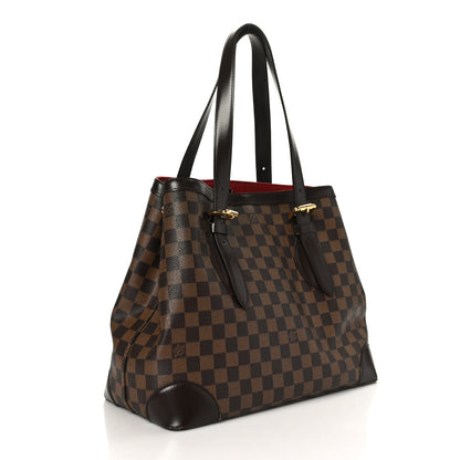 Louis Vuitton Damier Ebene Hampstead MM 3 of 9