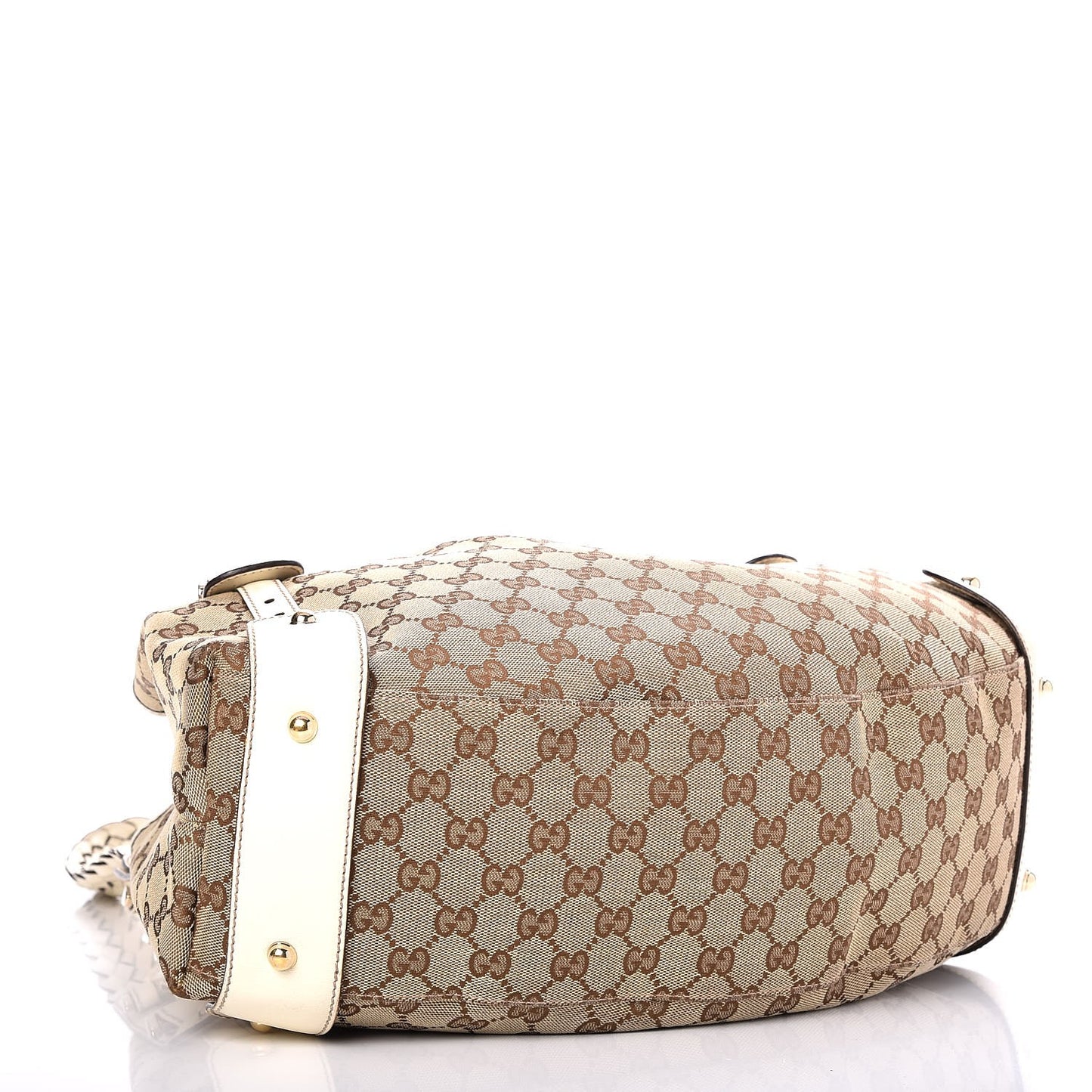 Monogram Medium Pelham Shoulder Bag Off White