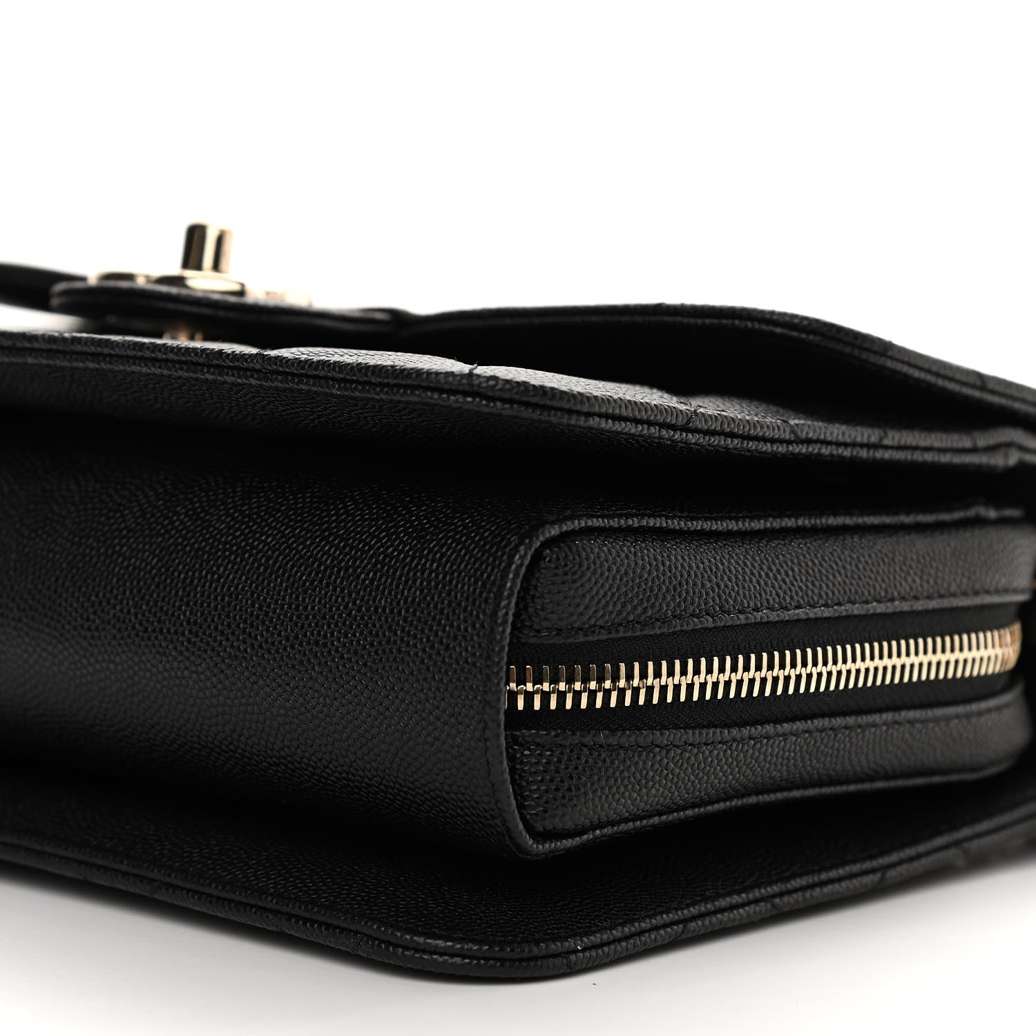 Chanel Caviar Quilted Large Like A Wallet Flap Black 11 of 12