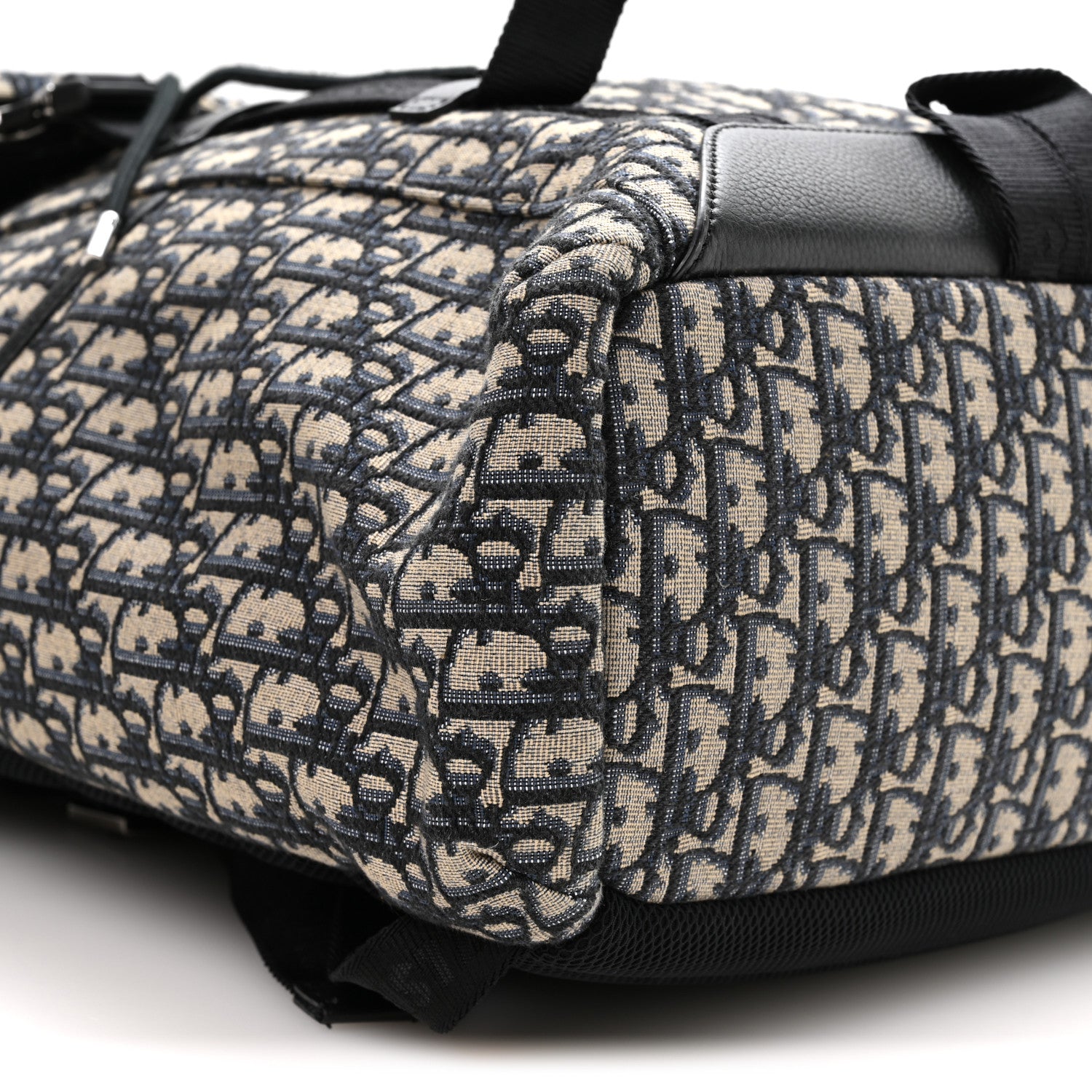 Christian Dior Oblique Explorer Backpack Blue Black 8 of 9
