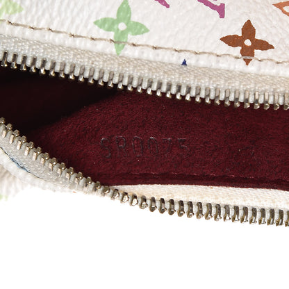 Louis Vuitton Monogram Multicolor Berlingot Coin Purse White 7 of 9