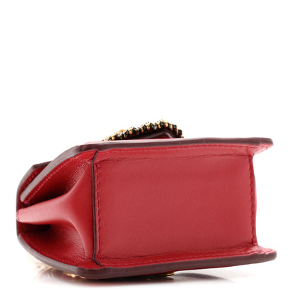 Dolce & Gabbana Nappa Micro Devotion Envelope Top Handle Bag Red 4 of 10