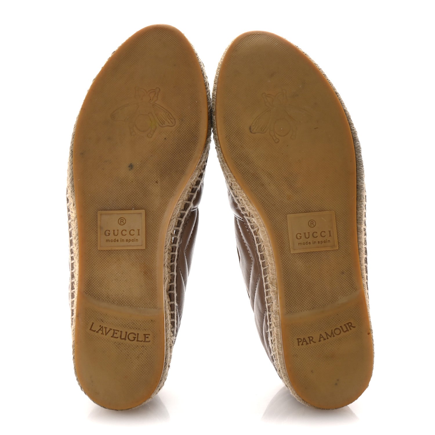 Gucci Nappa Matelasse GG Marmont Espadrilles 39 Porcelain Rose 6 of 10
