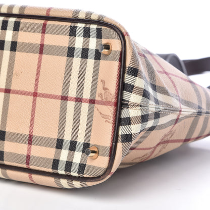 Burberry Haymarket Check Medium Regent Tote Chocolate 13 of 13