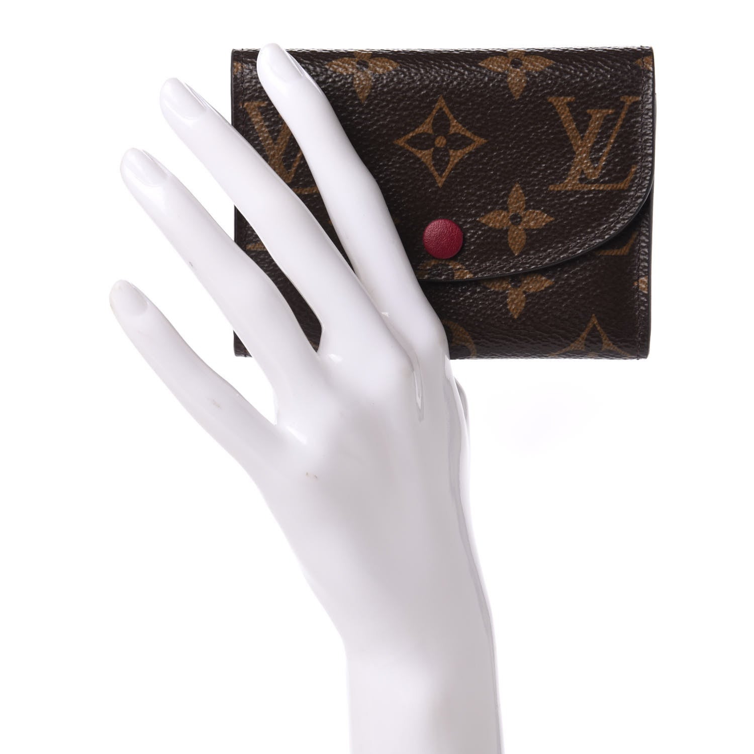 Louis Vuitton Monogram Rosalie Coin Purse Fuchsia 2 of 9