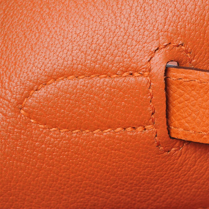 Hermes Epsom Birkin 35 Orange 19 of 37