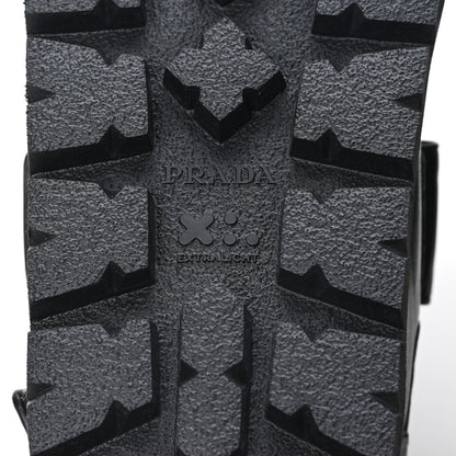 Prada Nappa Quilted Padded Slingback Sandals 37 Black 7 of 10