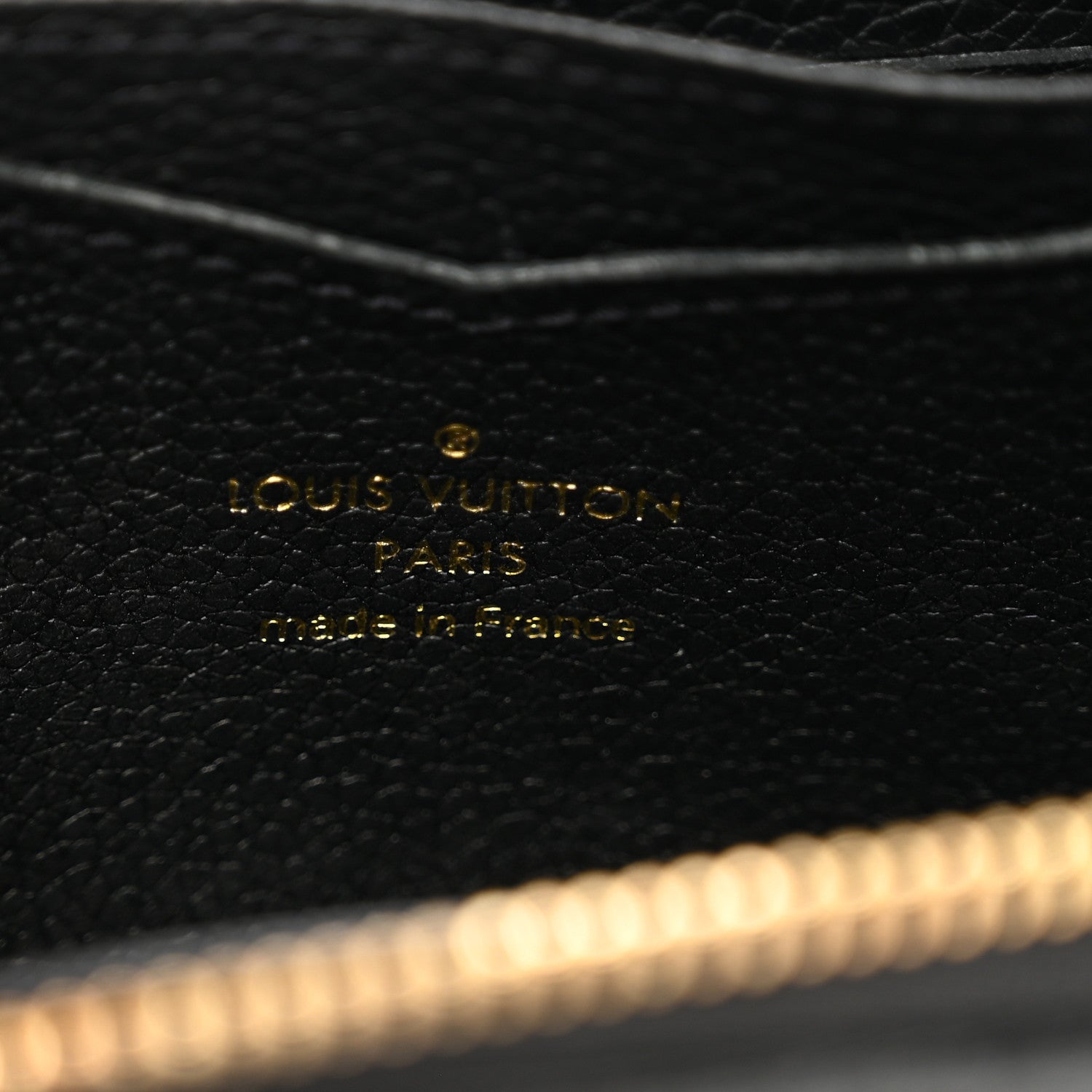 Louis Vuitton Empreinte Zippy Coin Purse Black 6 of 8