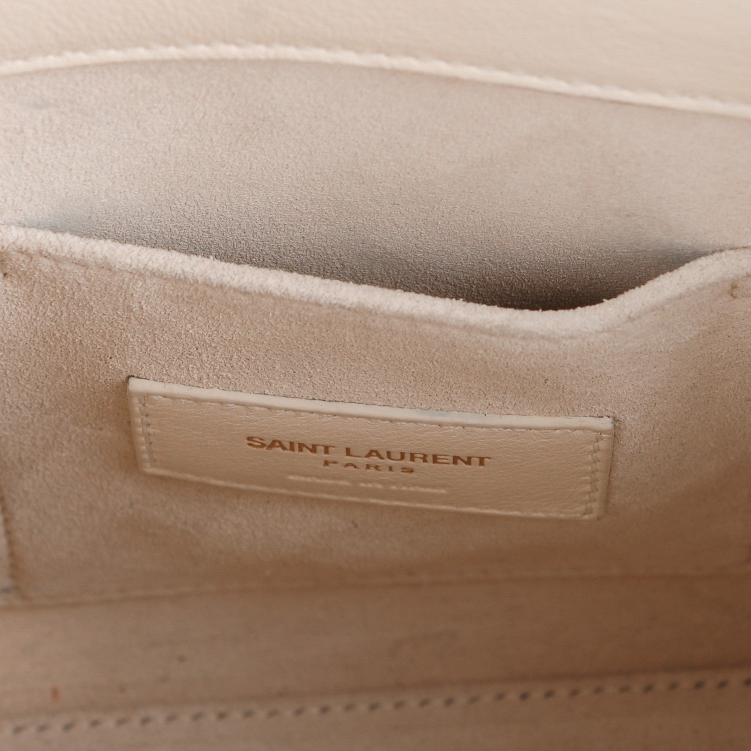 Saint Laurent Calfskin Nano Sac de Jour Dove White 6 of 9