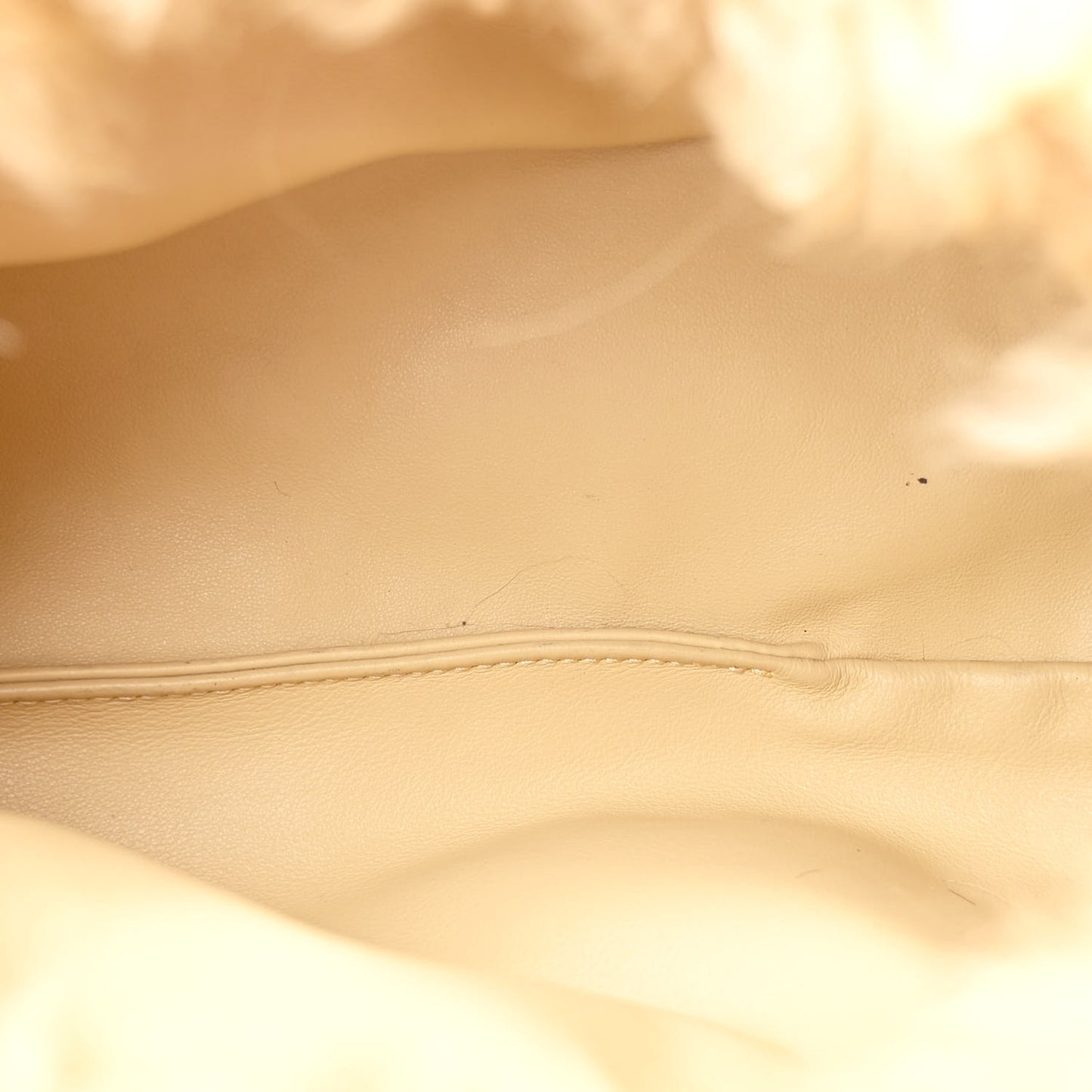 Shearling Lambskin The Pouch Chain Porridge