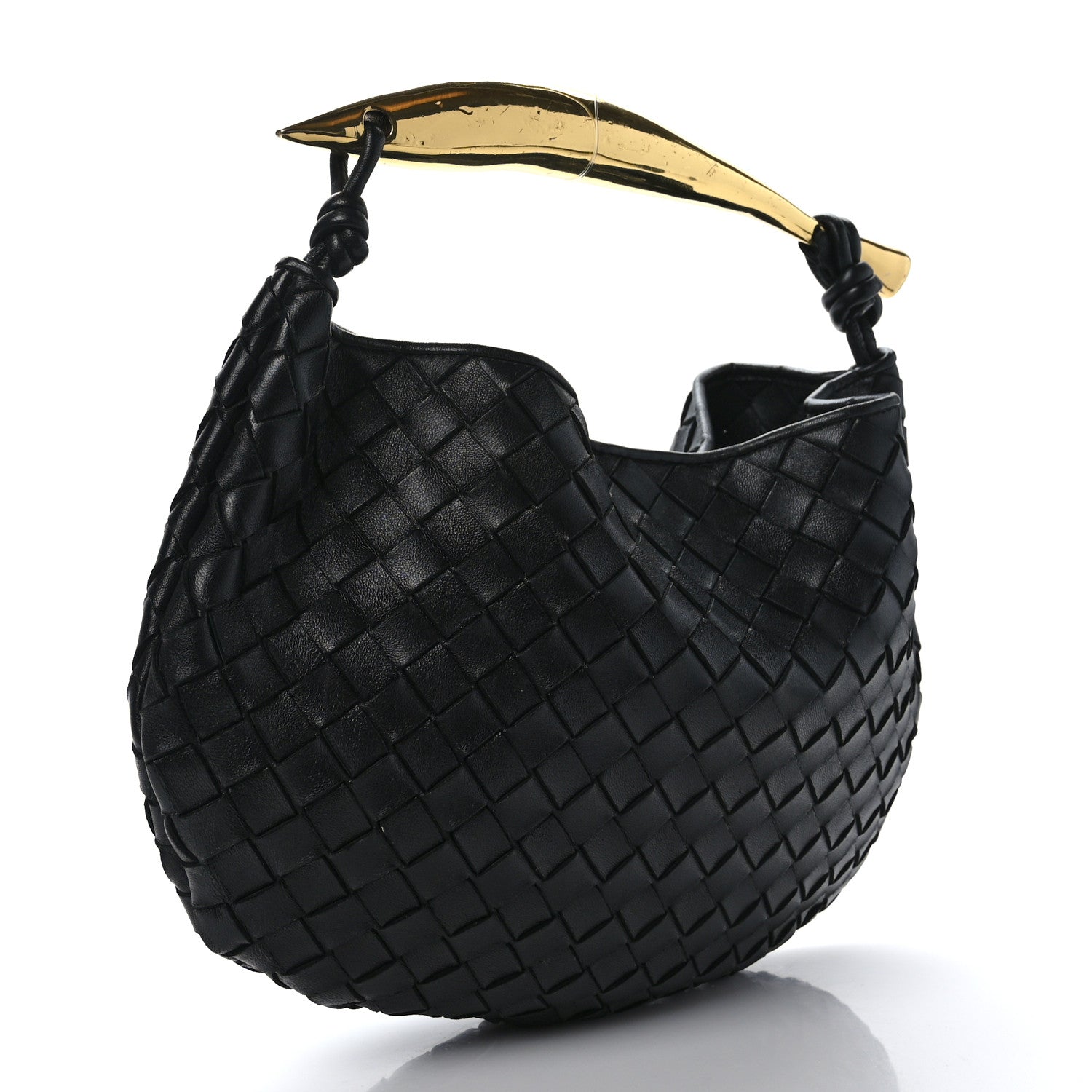 Bottega Veneta Nappa Intrecciato Sardine Bag Black 3 of 9