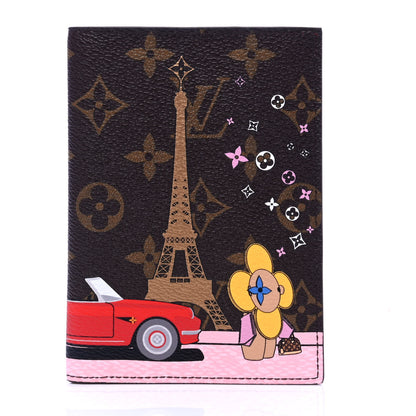 Louis Vuitton Monogram 2019 Christmas Animation Passport Cover Rouge 1 of 10