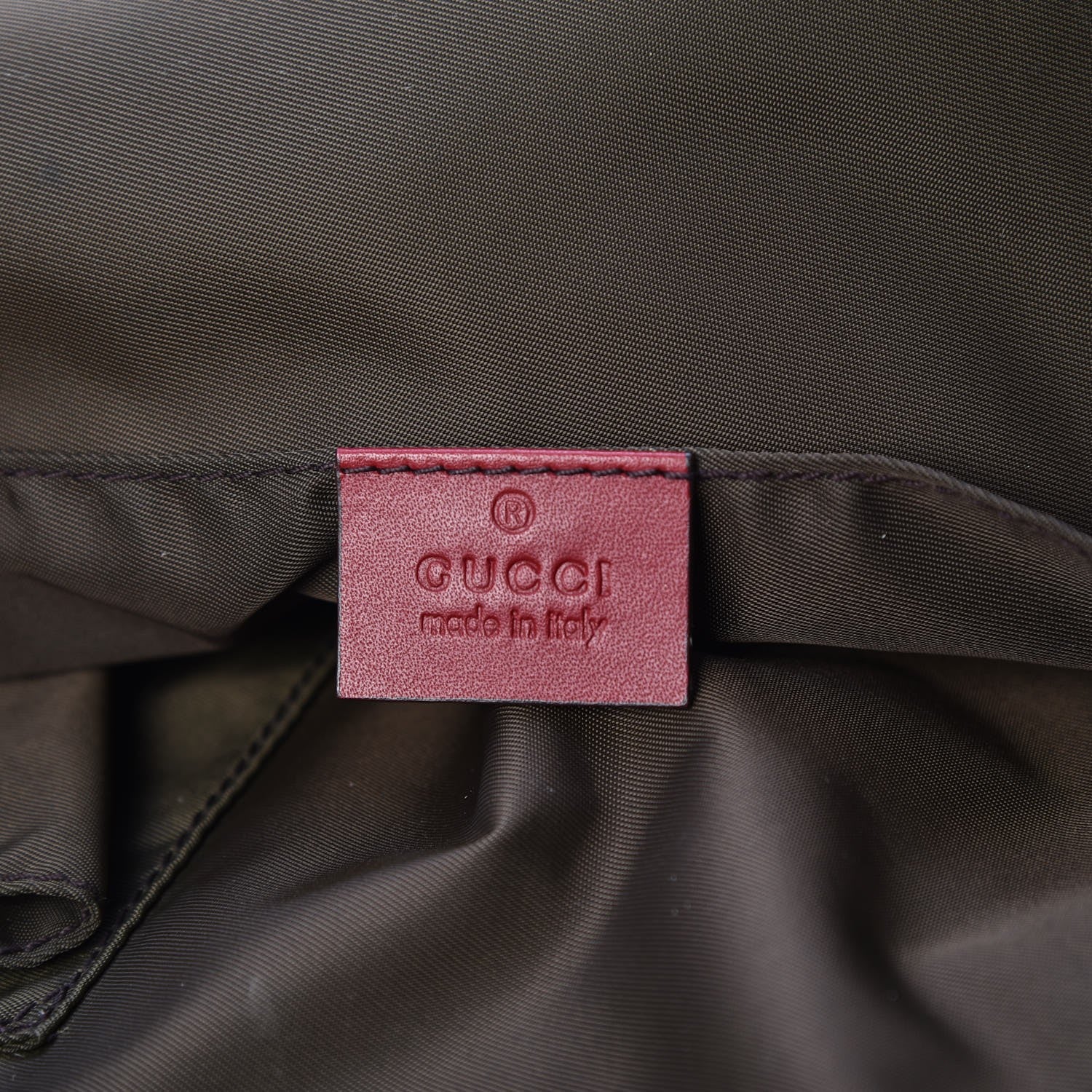 Gucci GG Monogram Medium Web Handle Vertical Tote Red 6 of 13