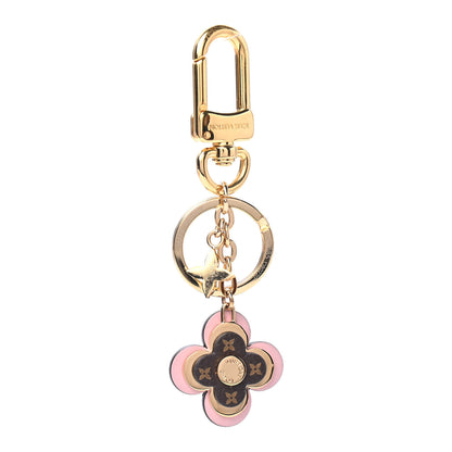 Louis Vuitton Monogram Blooming Flowers BB Bag Charm Key Holder Pink 1 of 3