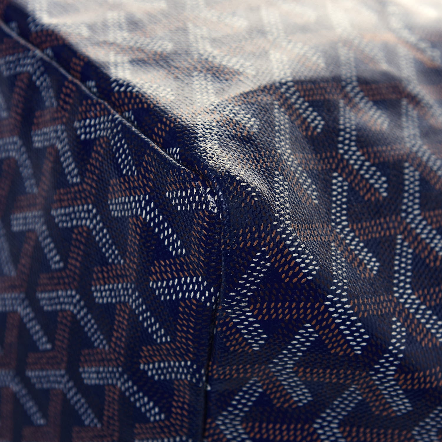 Goyard Goyardine Saint Louis GM Navy 10 of 12