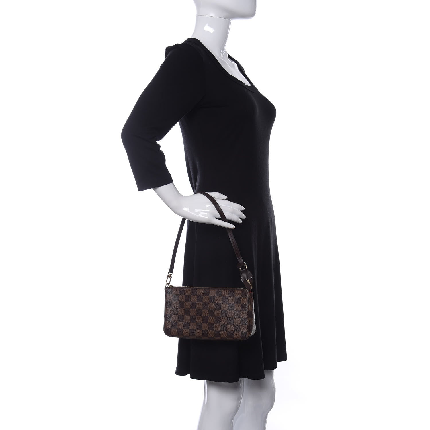 Louis Vuitton Damier Ebene Pochette Accessories NM 2 of 10