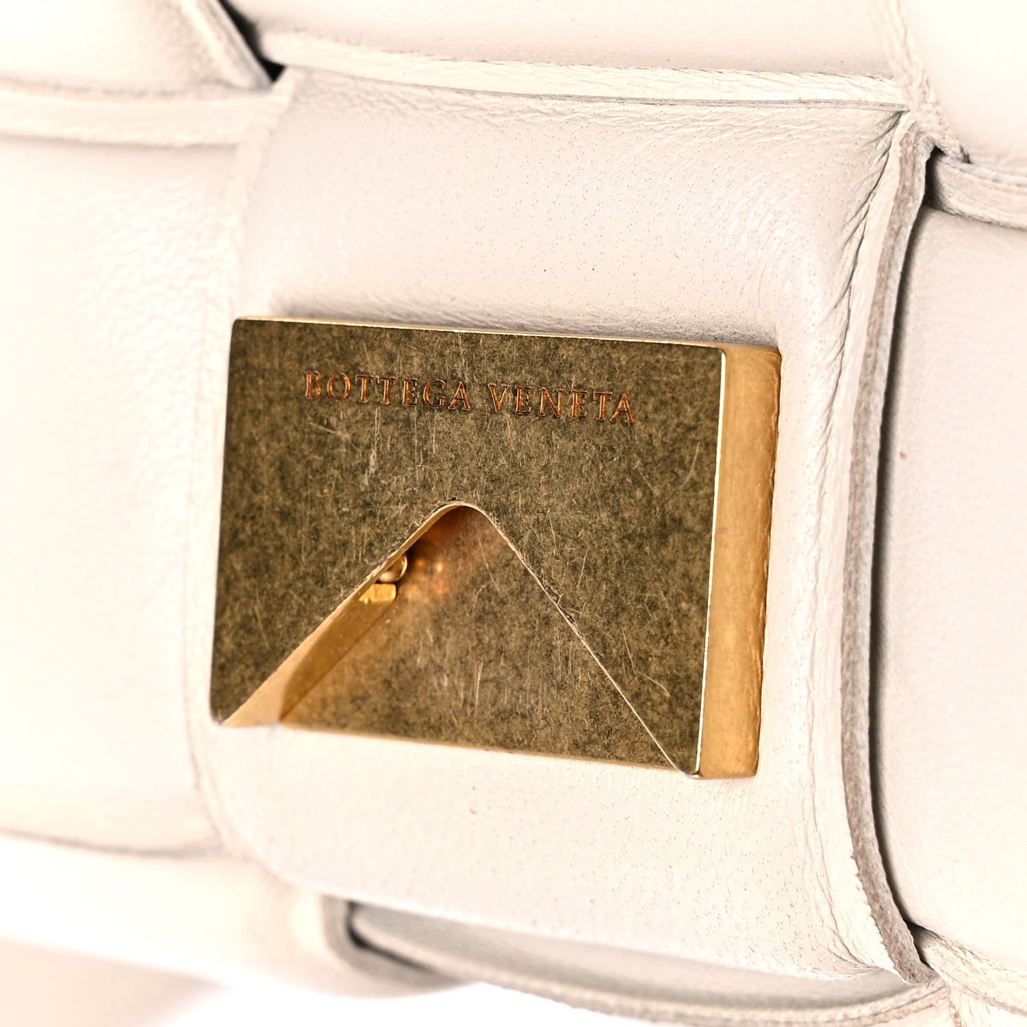 Bottega Veneta Nappa Maxi Intreccio Padded Cassette Crossbody Bag Chalk 16 of 19