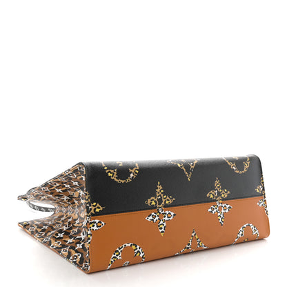 Louis Vuitton Monogram Giant Jungle Onthego GM Black 4 of 10