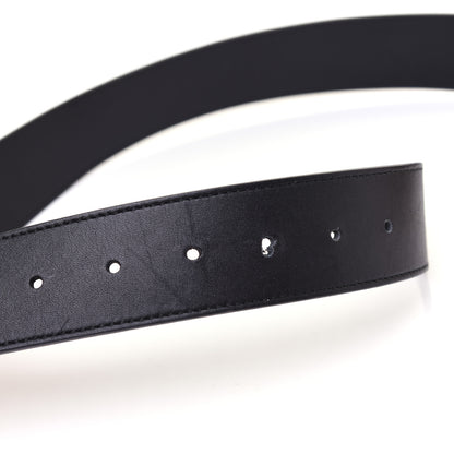 Gucci Calfskin Double G 40mm Belt 75 30 Black 6 of 6