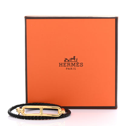 Hermes Swift Roulis Double Tour Bracelet T3 Black 5 of 5