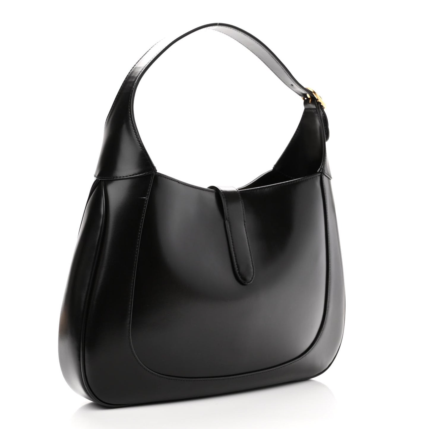 Boarded Dyana Lux Calfskin Medium Jackie 1961 Hobo Black