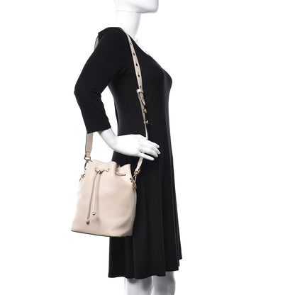 Fendi Vitello Grace Matte F is Fendi Grande Mon Tresor Bucket Bag Camelia 2 of 11