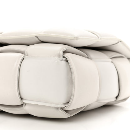 Bottega Veneta Nappa Maxi Intreccio Padded Cassette Crossbody Bag Chalk 7 of 8