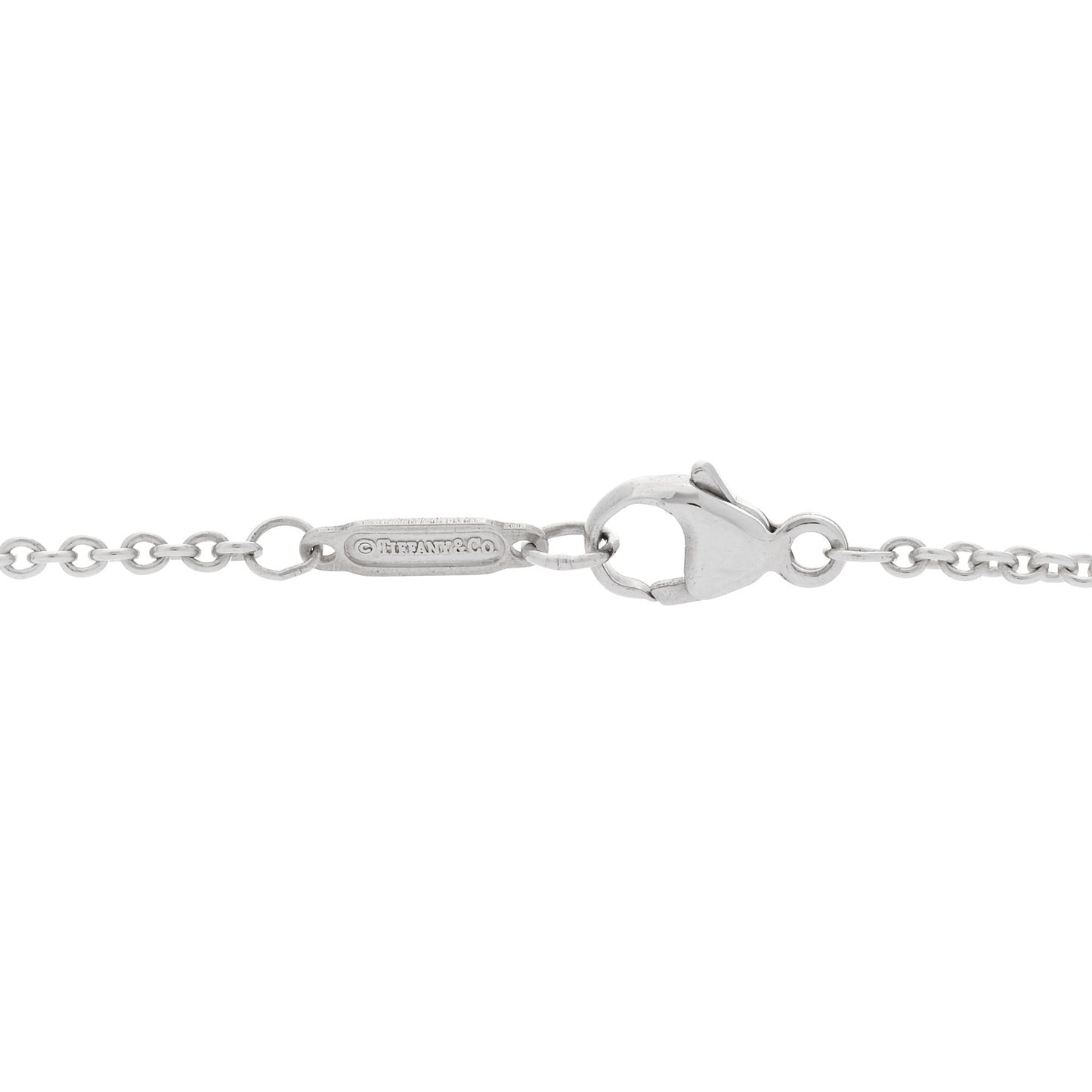 Sterling Silver 1837 Lock Charm Pendant Necklace