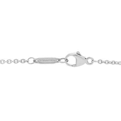 Tiffany Sterling Silver 1837 Lock Charm Pendant Necklace 4 of 6